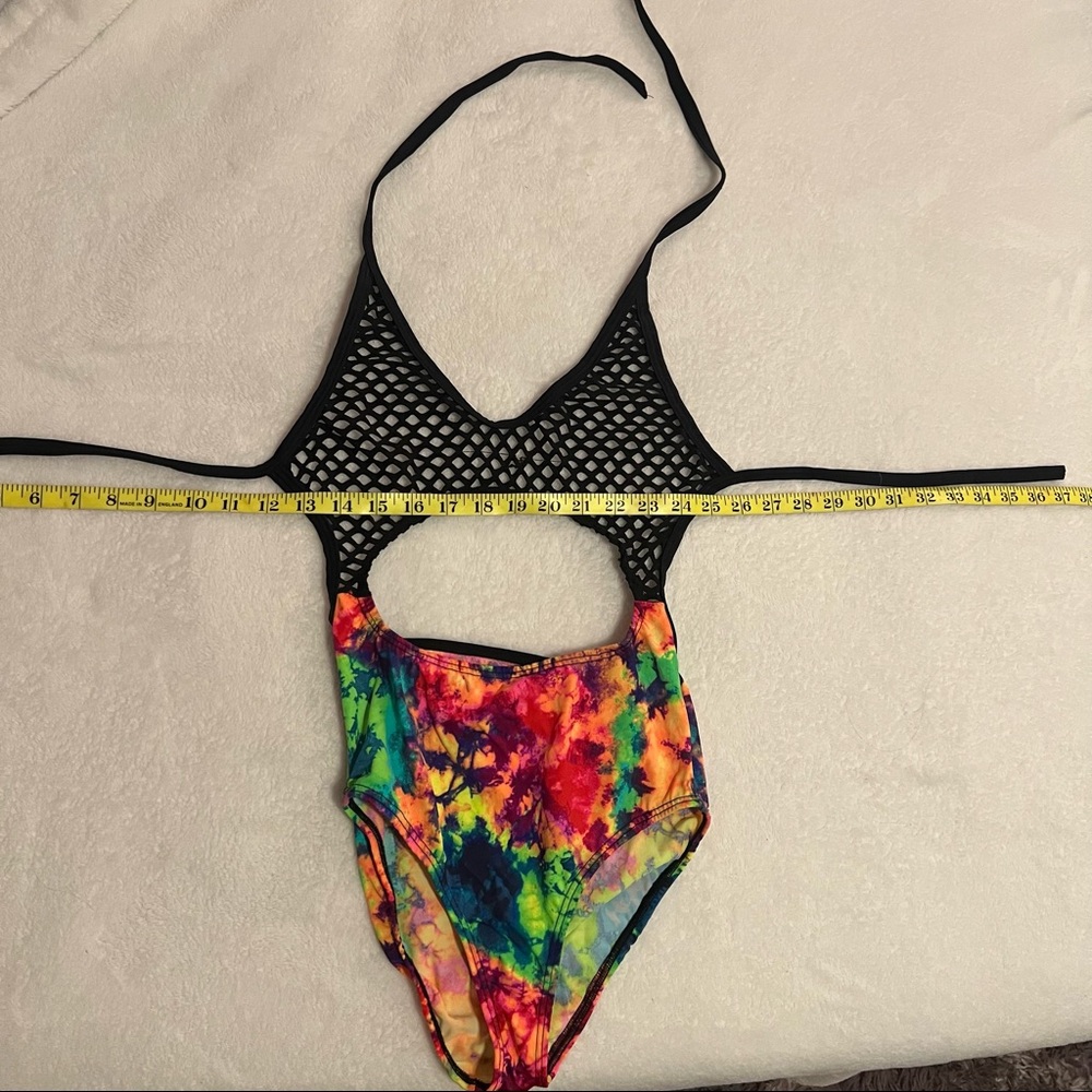 Tie-dye festival bodysuit